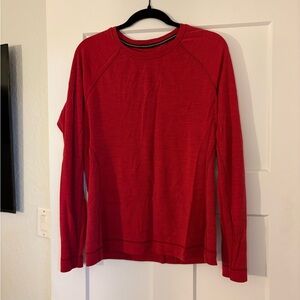 Smartwool Vibrant Red Merino Top
